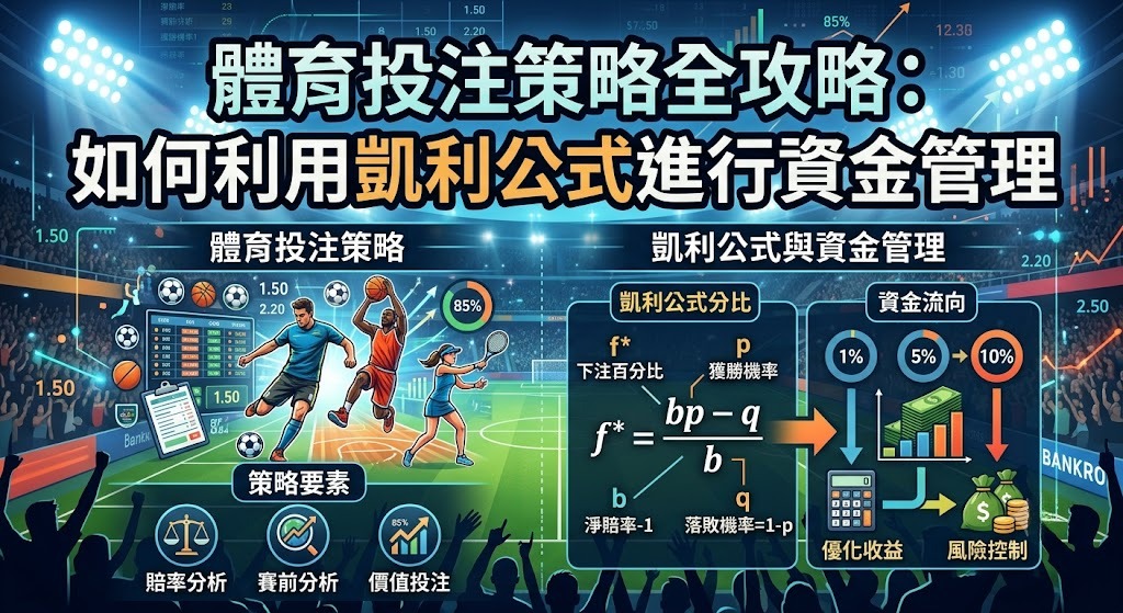 準備好驗證你的策略體系了嗎？結合最佳賠率盤口，實戰測試你的資金管理大師課。